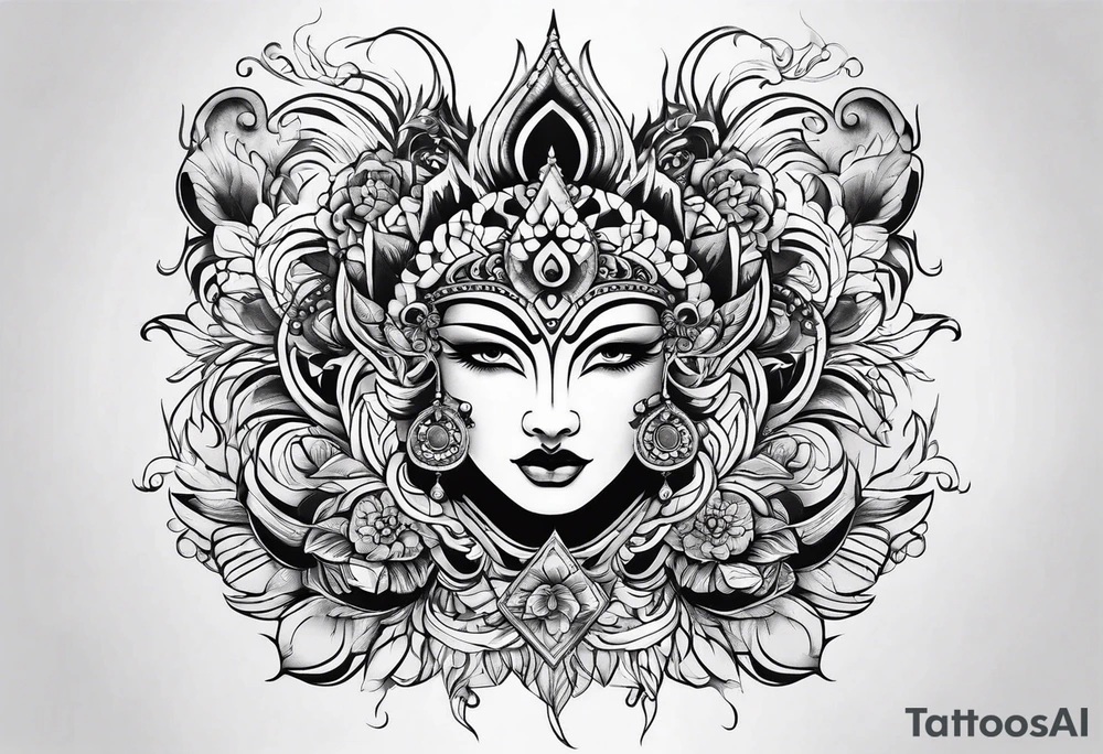 mar y sol tattoo idea