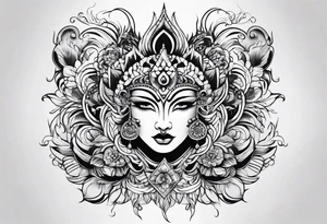 mar y sol tattoo idea