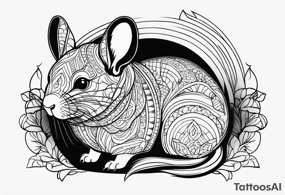 Chinchilla tattoo idea
