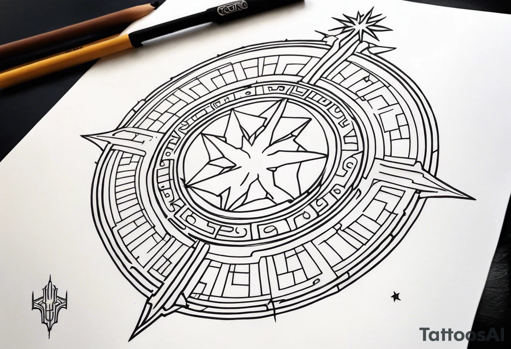 Gondor and star wars tattoo idea