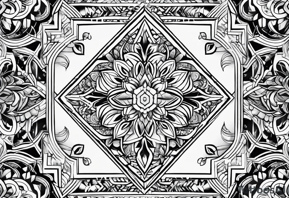 Pattern tattoo idea