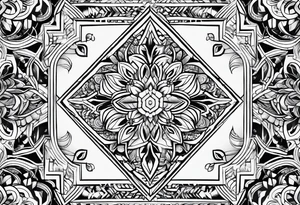 Pattern tattoo idea