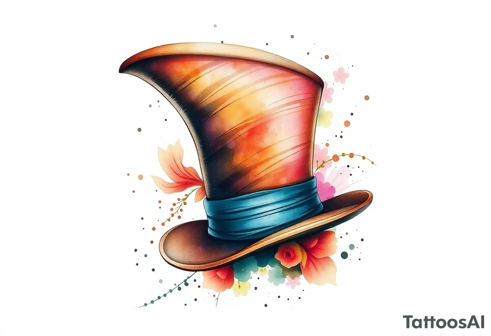 madhatters hat tattoo idea