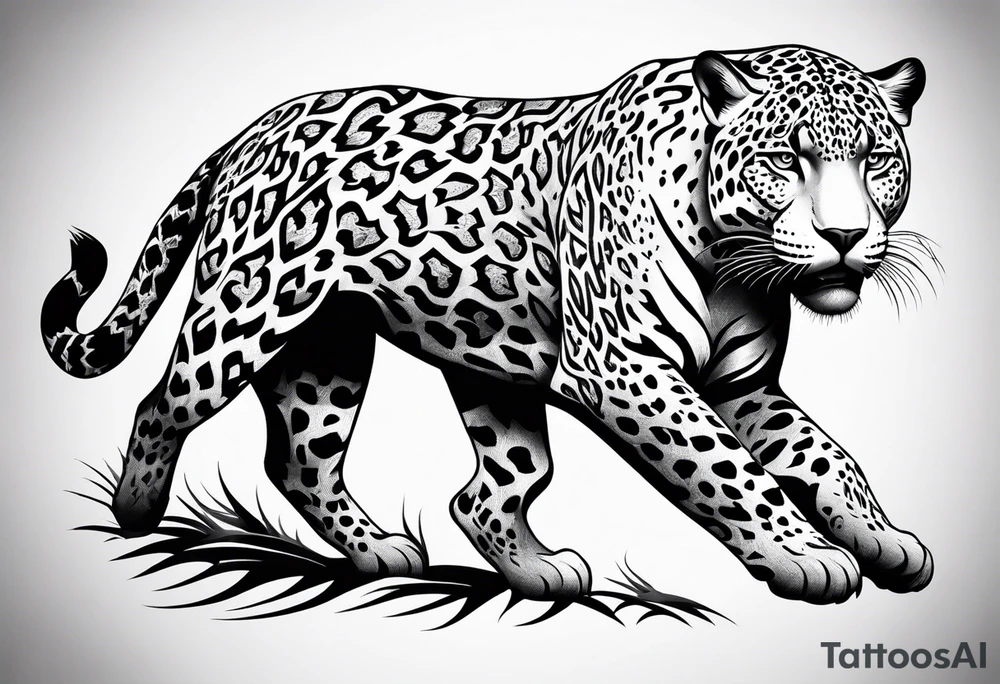 Jaguar tattoo idea