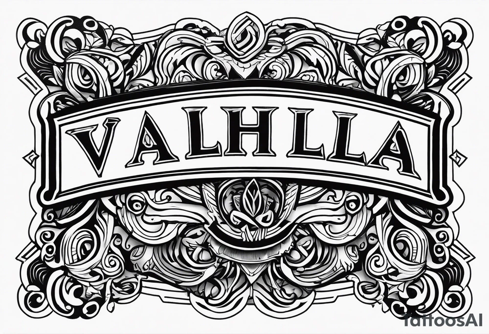 Valhalla tattoo idea