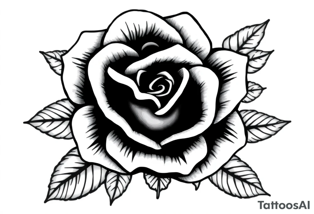 Rose Imperfection is beauty tattoo idea