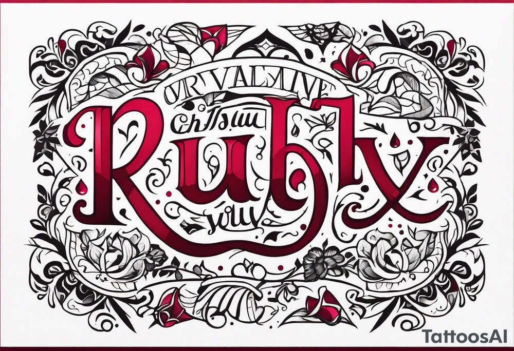 Ruby tattoo idea