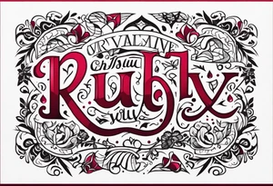 Ruby tattoo idea