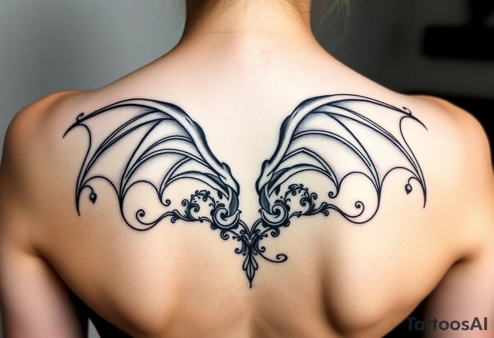 Sexy devil tattoo idea
