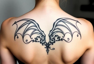 Sexy devil tattoo idea
