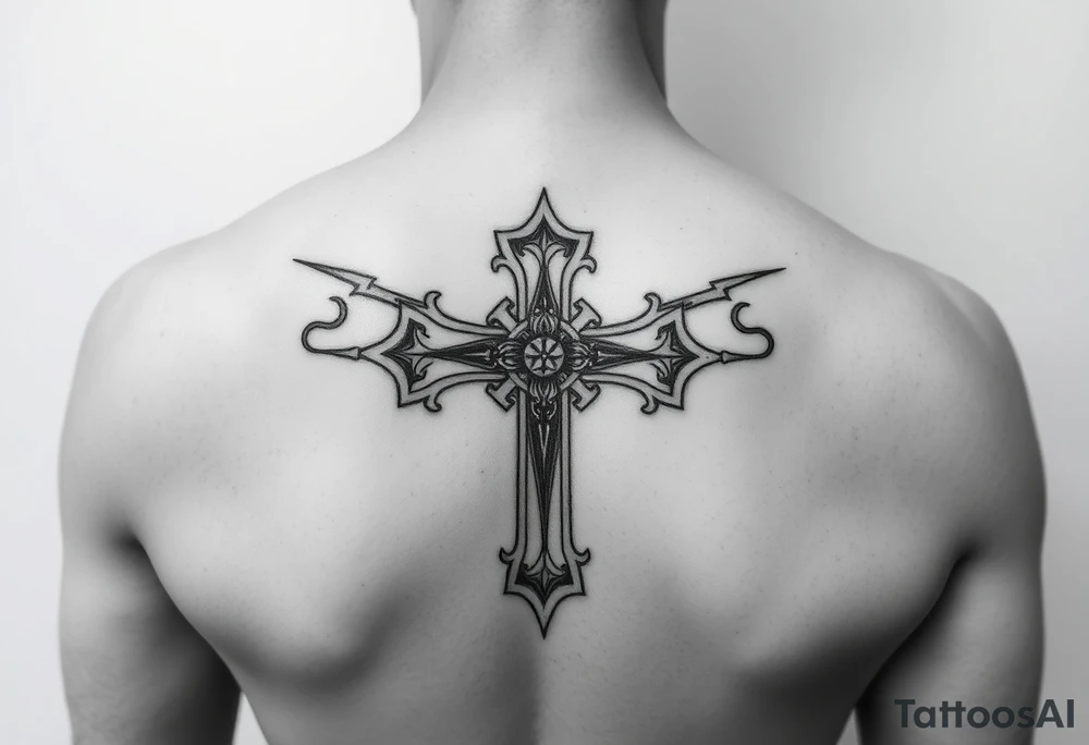 Leviathan cross tattoo idea