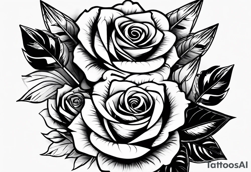 five Indian arrows going through a single rose on a forearm tattoo idea five Indian arrows going through a single rose on a forearm tattoo idea