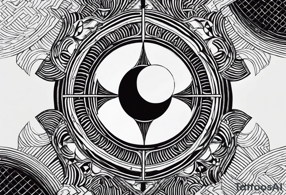 My escher eclipse tattoo idea