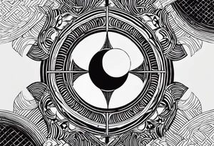 My escher eclipse tattoo idea