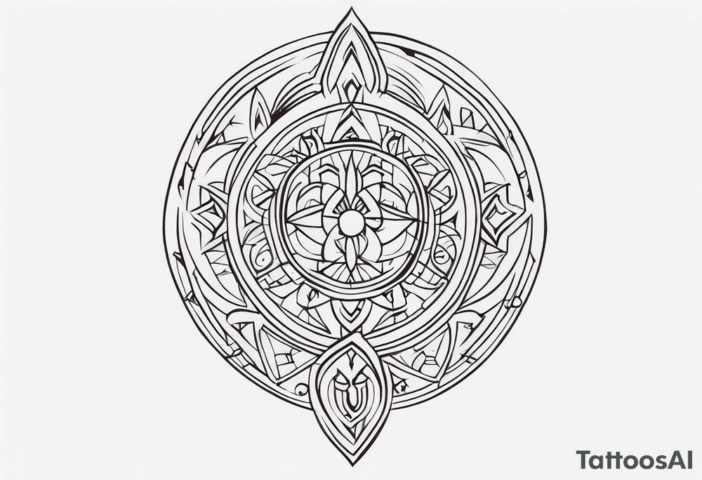 Tribal tattoo idea