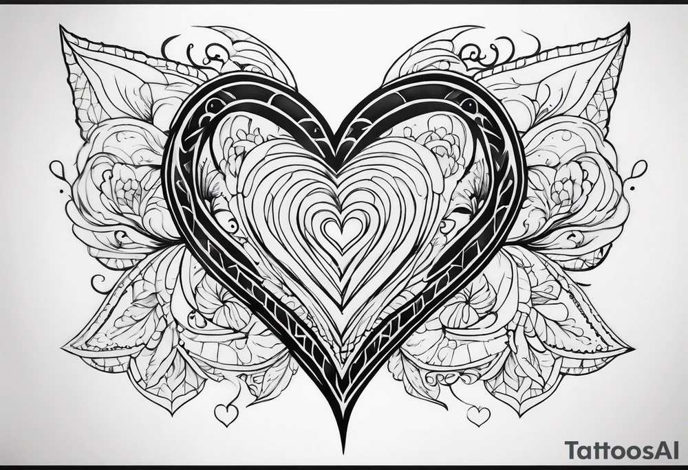 follow your heart tattoo idea
