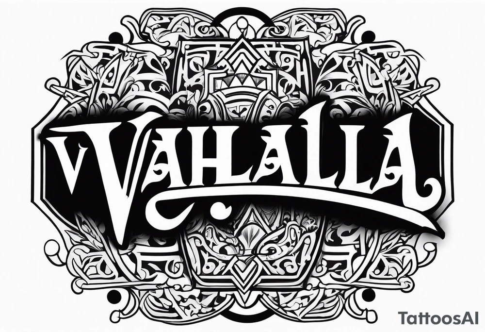 Valhalla tattoo idea