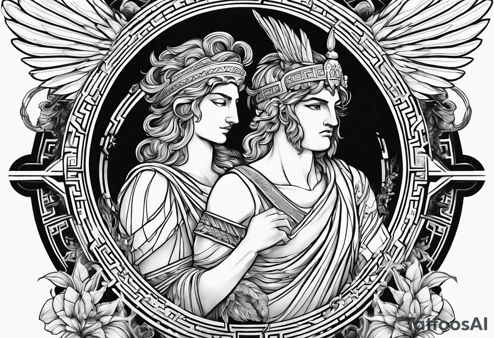 Greek gods tattoo idea