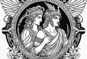 Greek gods tattoo idea