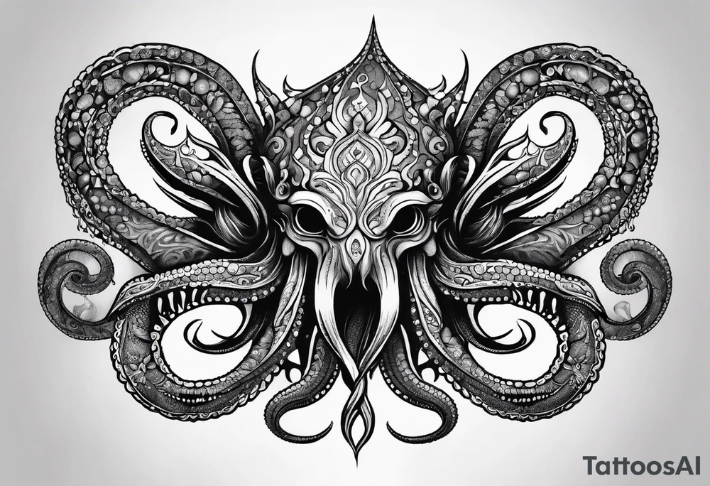 Chthulu tattoo idea
