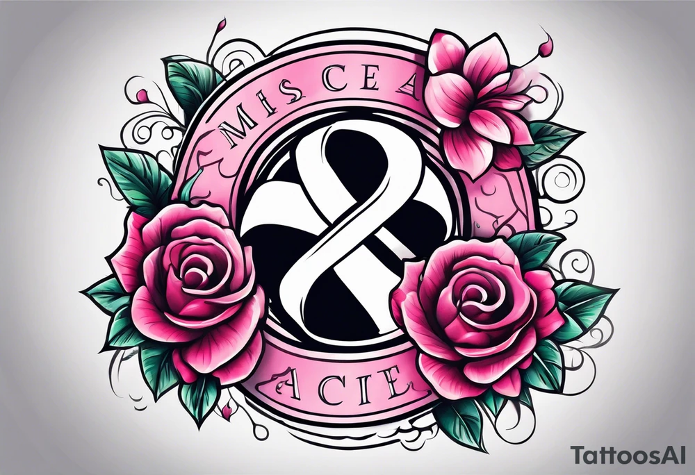 Breast cancer symbol tattoo idea