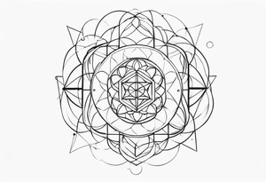 Sacred Geometry tattoo idea