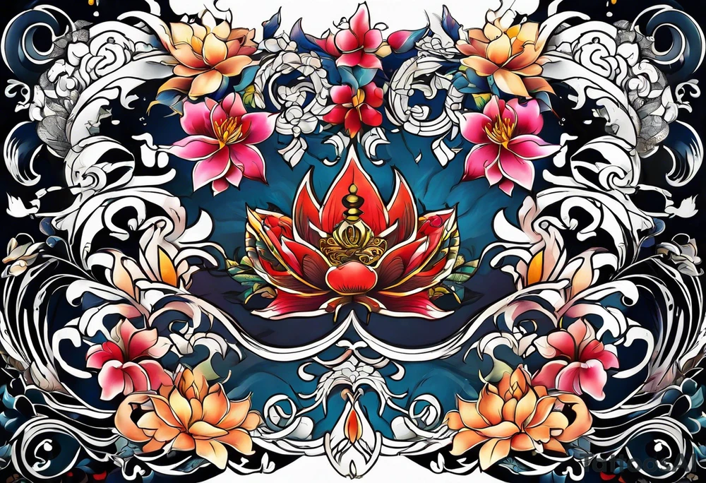 Rồng tattoo idea