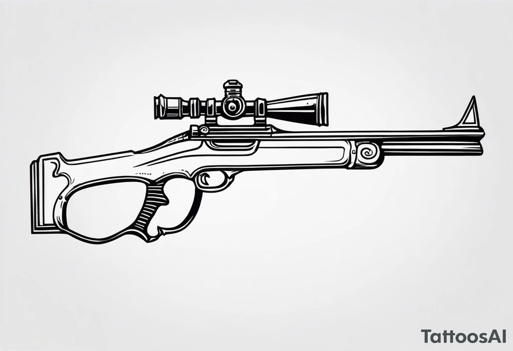 capricorn with shotgun tattoo idea