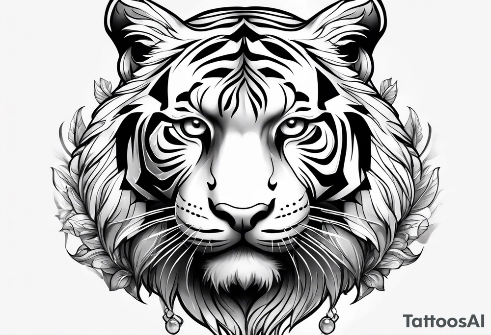 Tiger tattoo idea