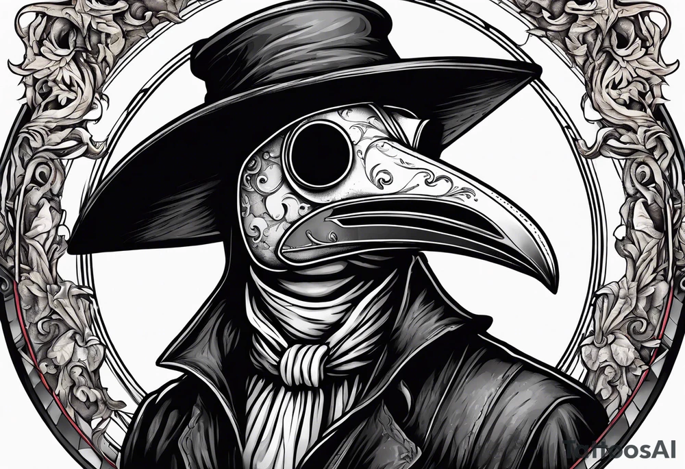 Plague doctor tattoo idea