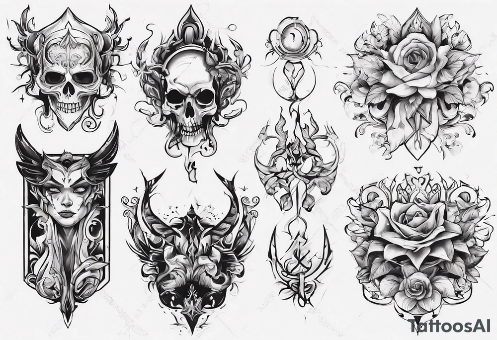 Павутина блискавки tattoo idea