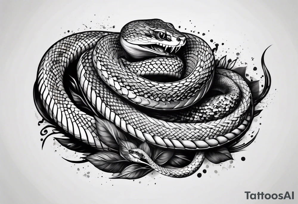 snake tattoo idea