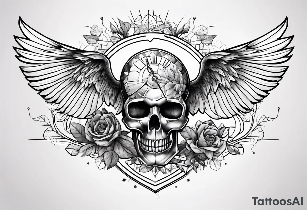 Medical, doctor, science, nature for shoulder tattoo idea