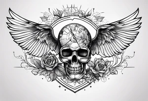 Medical, doctor, science, nature for shoulder tattoo idea