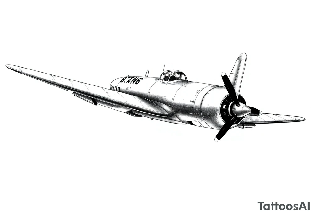 b26 marauder, aviation inspired, sleeve tattoo tattoo idea