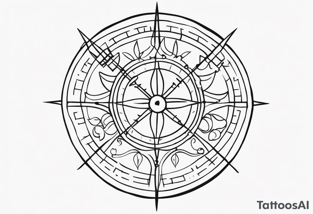 Vegvisir tattoo idea