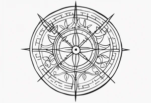 Vegvisir tattoo idea