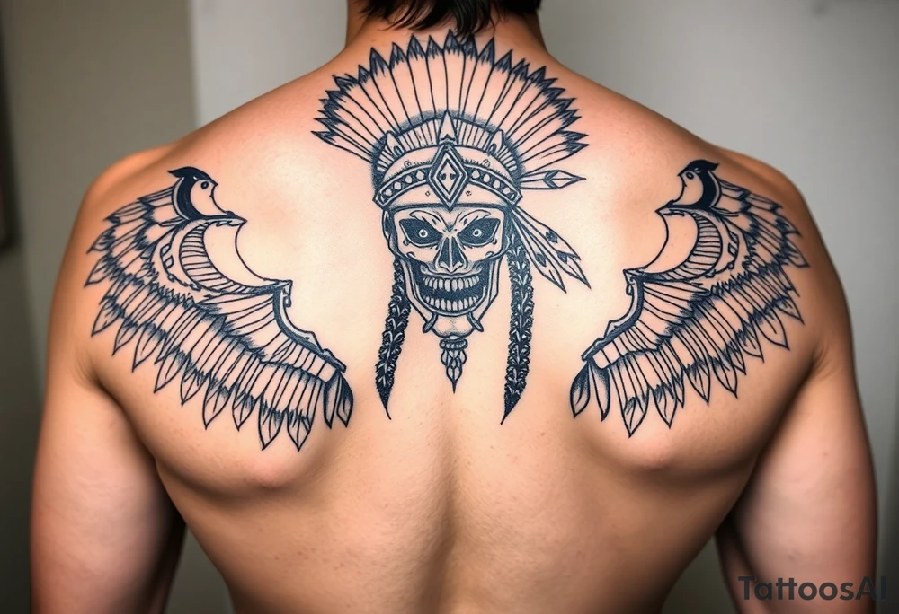 Purepecha warrior tattoo idea