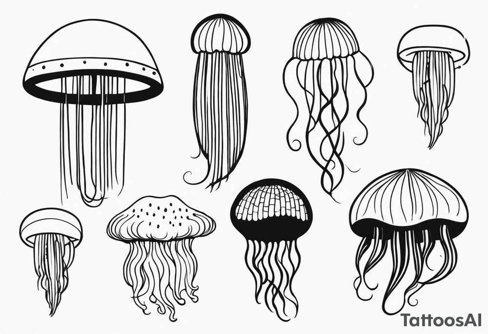 Jellyfish tattoo idea