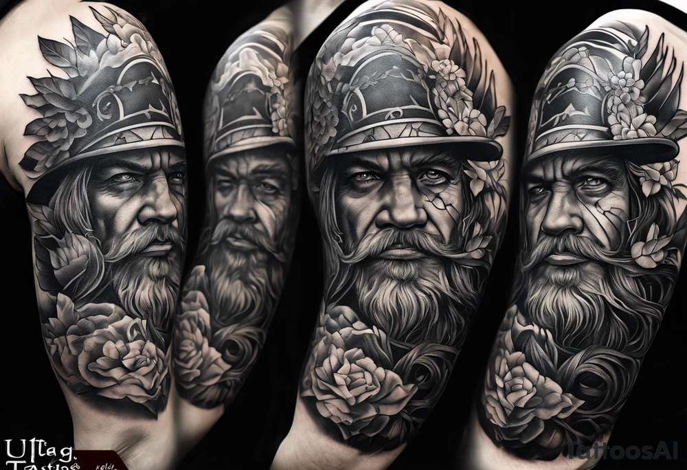 western tattoo idea