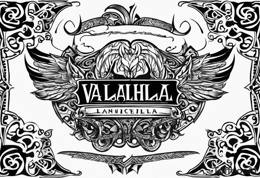 Valhalla tattoo idea
