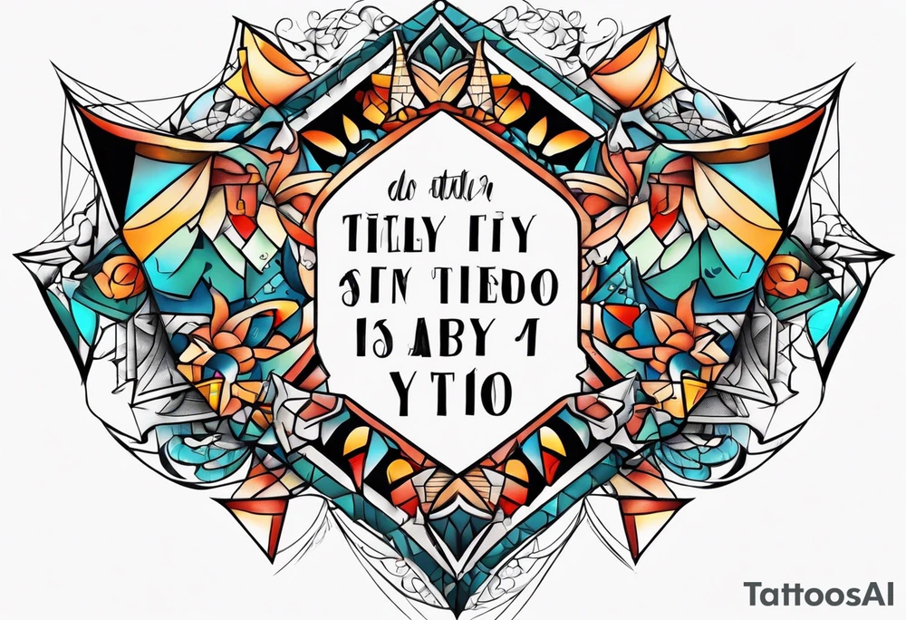 Tattoo inscription Baby tattoo idea