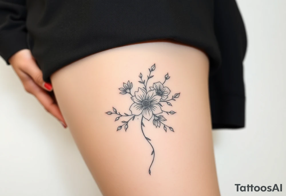 flowers , , soul , meaning tattoo idea