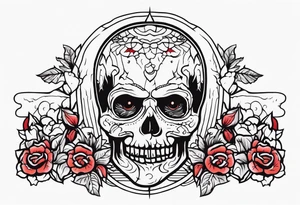 Original horror tattoo idea