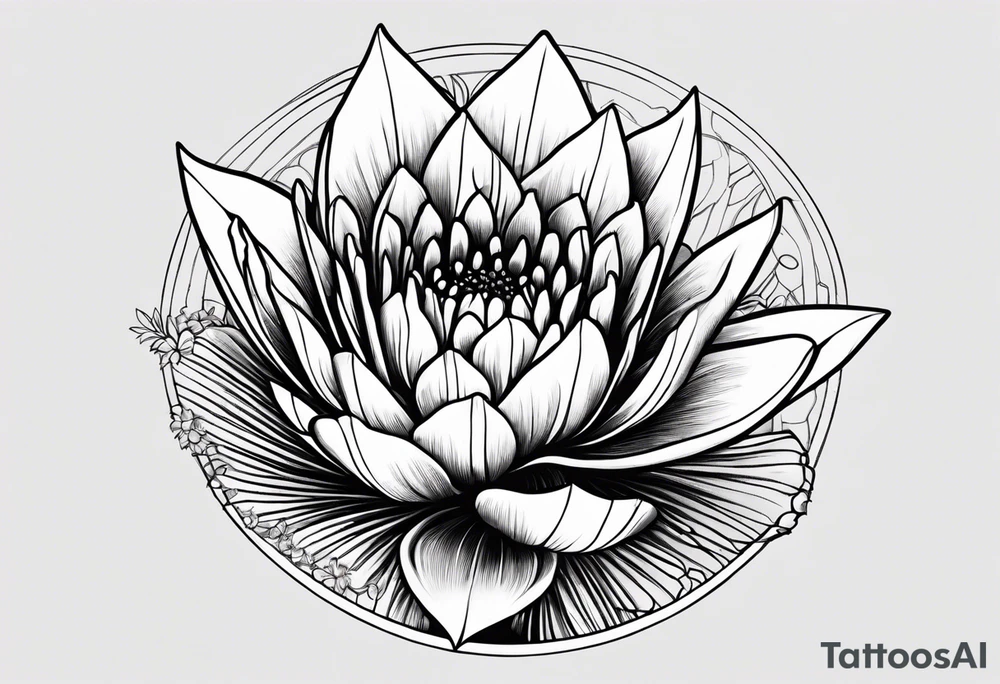 venus flytrap tattoo idea