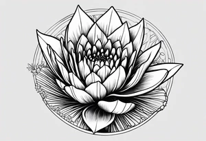 venus flytrap tattoo idea