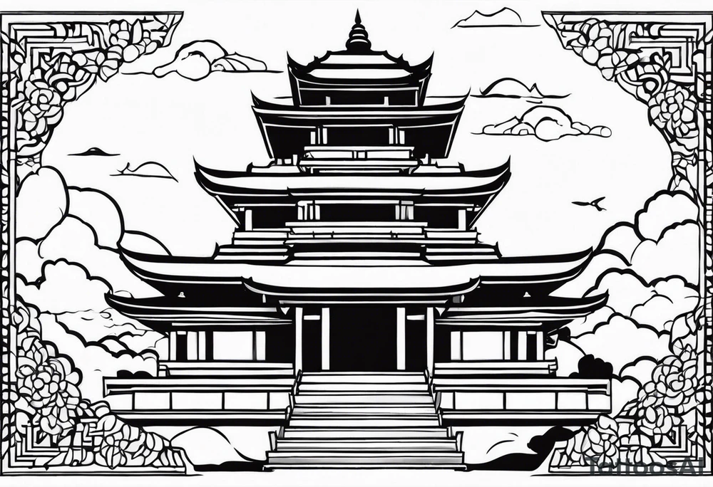Lempuyang temple tattoo idea