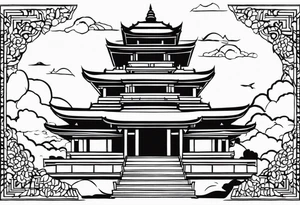 Lempuyang temple tattoo idea