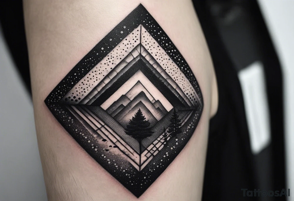 Грустный скелет, сидит и думает о бытие tattoo idea