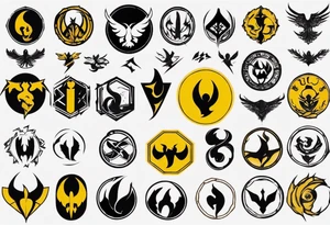 Wu Tang Logo tattoo idea